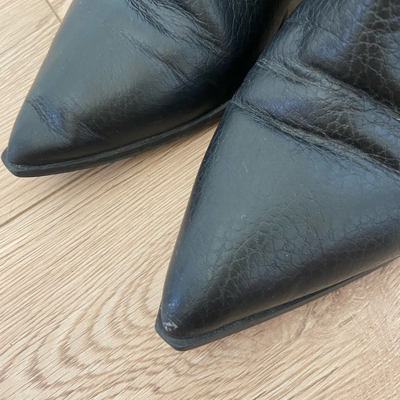 Everlane Pebbled Leather Ankle Boots - Picture 5 of 5